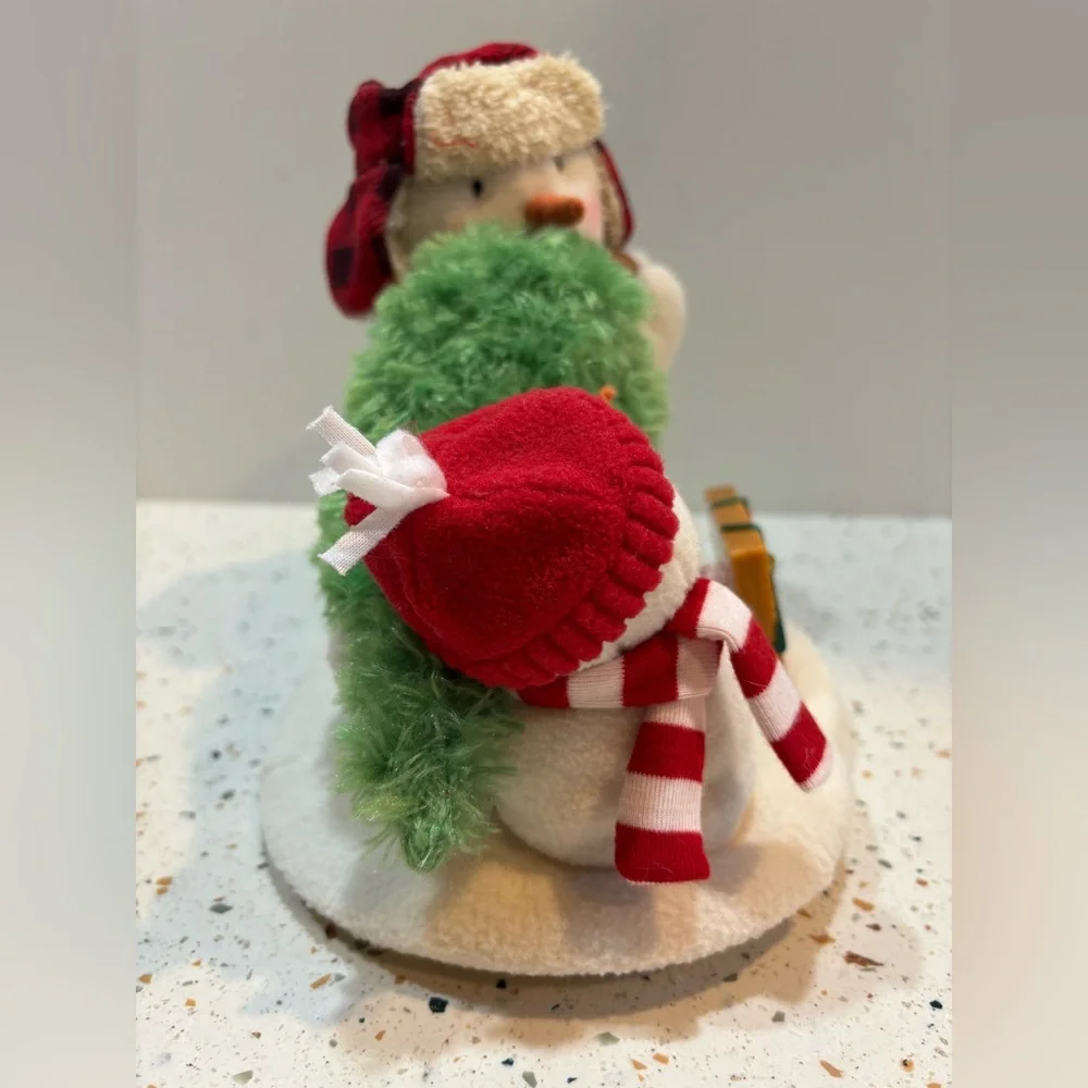 Hallmark Jingle Pals Christmas Tree Farm‎ Snowman Plush Animated Musical 2014